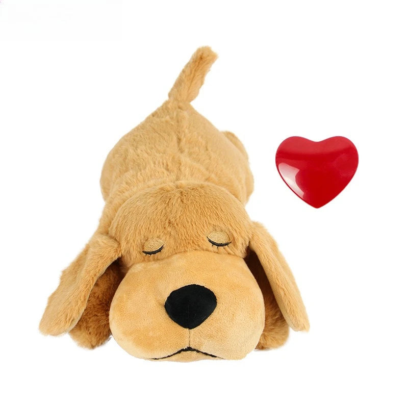 Peluche Serenoche con Latido — Calma la Ansiedad Nocturna de tu Perro Adoptado