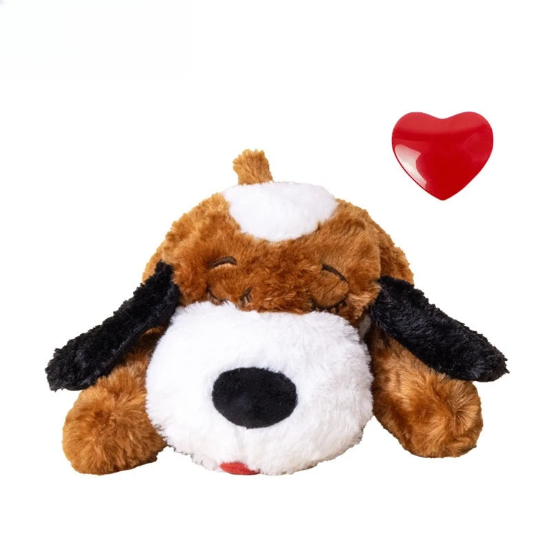 Peluche Serenoche con Latido — Calma la Ansiedad Nocturna de tu Perro Adoptado