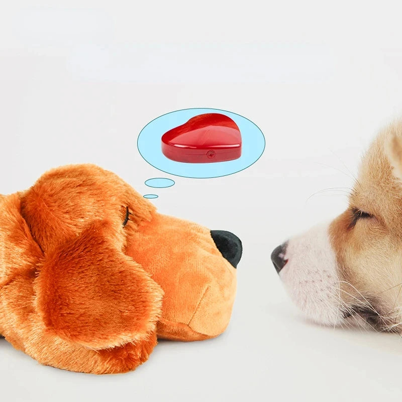 Peluche Serenoche con Latido — Calma la Ansiedad Nocturna de tu Perro Adoptado