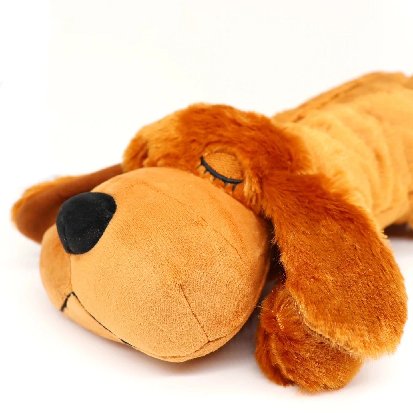 Peluche Serenoche con Latido — Calma la Ansiedad Nocturna de tu Perro Adoptado